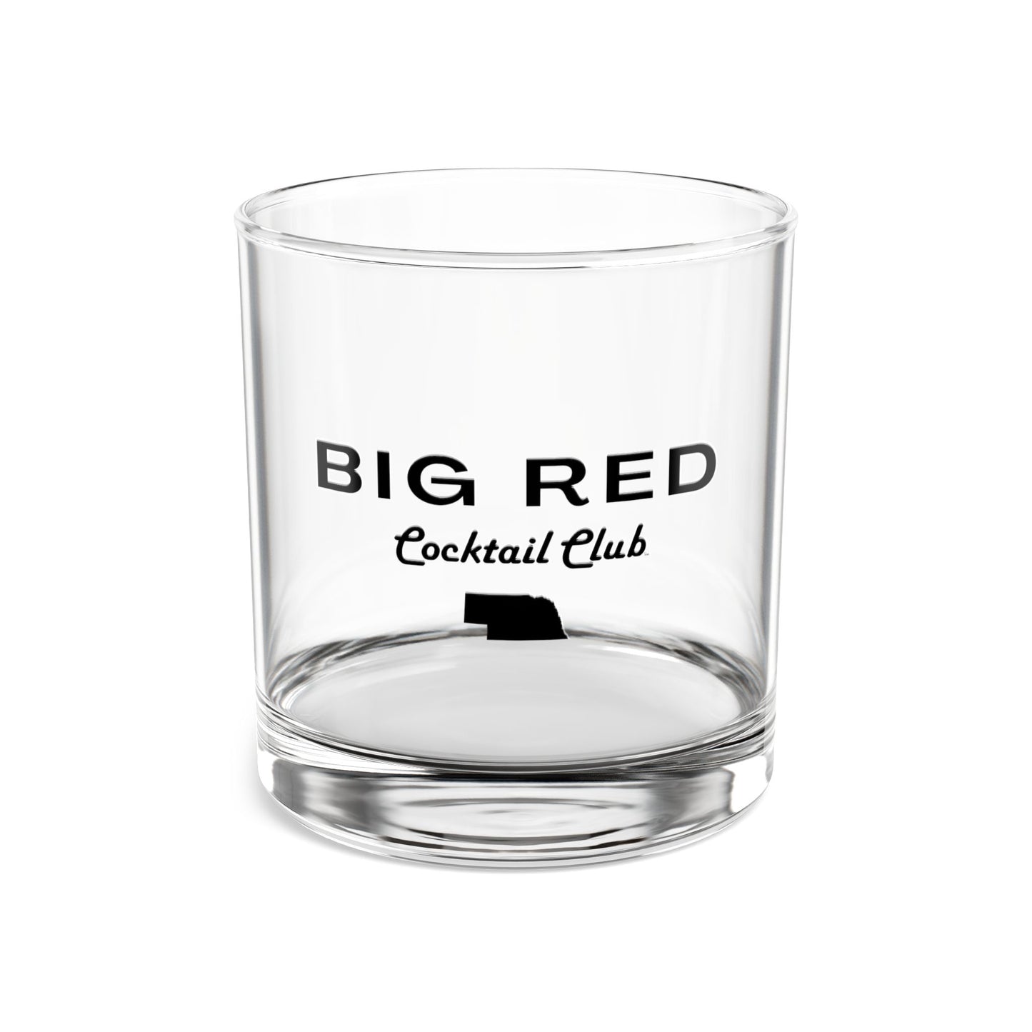 BIG RED COCKTAIL CLUB ROCKS GLASS