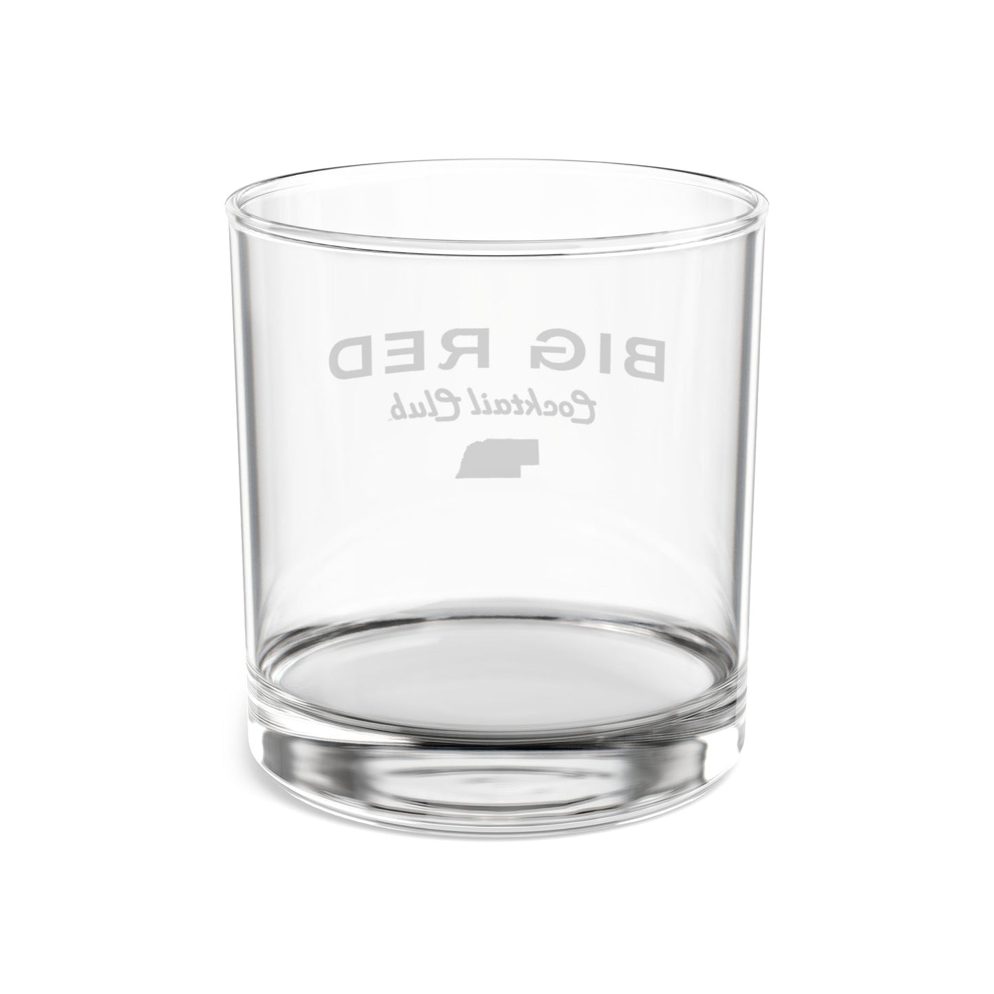 BIG RED COCKTAIL CLUB ROCKS GLASS