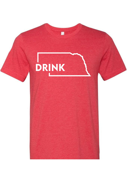 DRINK NEBRASKA T-SHIRT