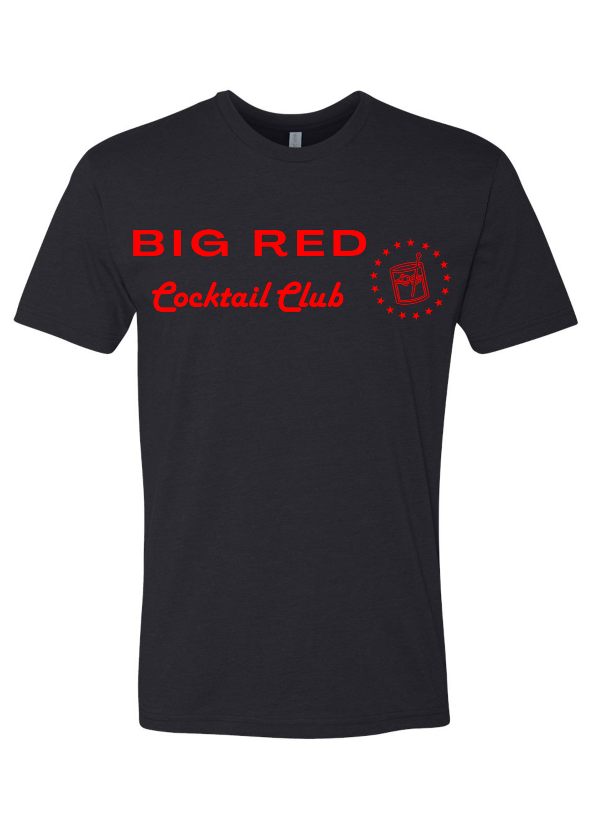 Big Red Cocktail Club T-Shirt - Speakeasy